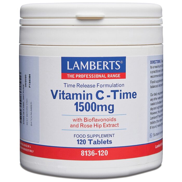 Lamberts C-Vit 1500mg,120 tabletter